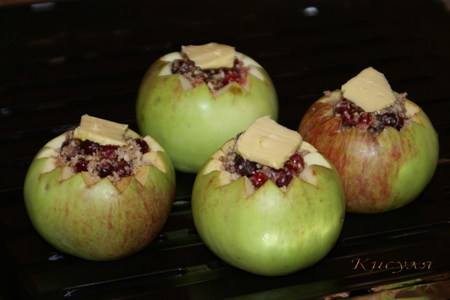 Утиная грудка в медовой глазури с гарниром из яблок: шаг 11