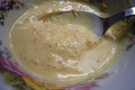 Сливочно - ванильная запеканка с творожным сыром и курагой.: шаг 1