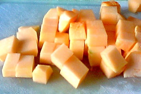 Яблочно-тыквенный суп-пюре с миндально-медовыми сухариками: шаг 11
