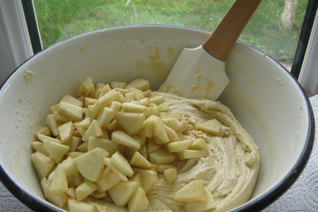 Яблочный пирог с кардамоном  (сardamom apple cake)/: шаг 6