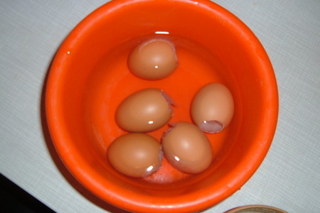 Яйца заливные- фаберже: шаг 1