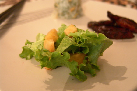 Горячий азиатский салат: шаг 5