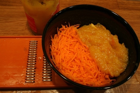 Сливочные капкейки с морковью и апельсиновым джемом: шаг 5
