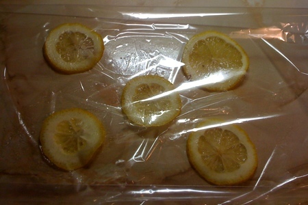 Сибас запеченный с овощами и лимоном: шаг 5