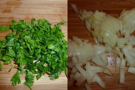 Тефтели мясные с грибами в ореховом соусе ( два в одном ): шаг 3