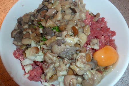 Тефтели мясные с грибами в ореховом соусе ( два в одном ): шаг 4