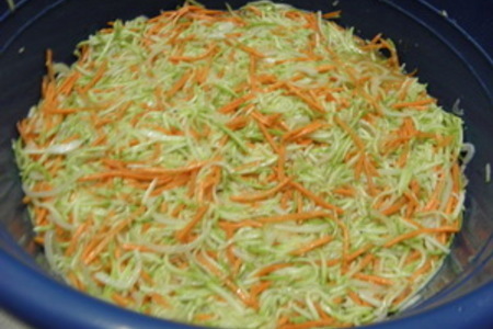 Салат из  кабачков и моркови в прок.: шаг 5