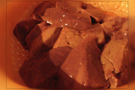 Печень в томатном маринаде "кровавая мэри": шаг 2