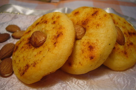 Сырное печенье с миндалём.: шаг 3