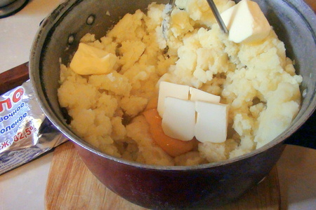 Картофельная запеканка с печёночным суфле.: шаг 2