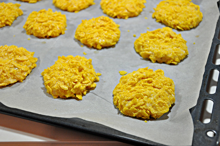 Печенье с кедровыми орехами и хрустящей кукурузной корочкой.: шаг 4
