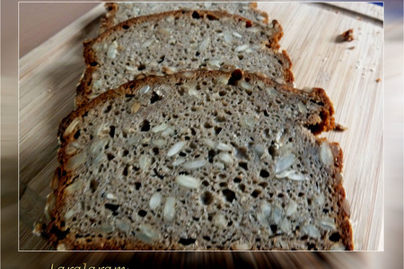Хлеб первопроходцев (pioneerbread) - чорный! с семечками! много семечек!: шаг 10