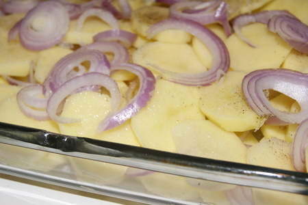 Захмелевший картофель с салатом из тунца (готовим быстро и просто): шаг 1