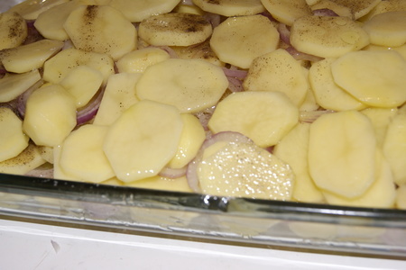 Захмелевший картофель с салатом из тунца (готовим быстро и просто): шаг 3