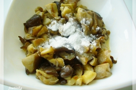 Сырные кексы с оливками, грибами и паприкой «для сырофреников и мачо»: шаг 4