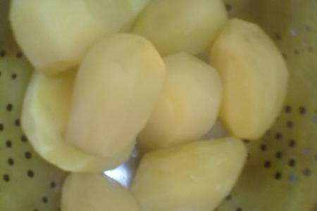 Куриная грудка с соусом "дор блю"+картофельные кнедлики...на гарнирр))): шаг 5