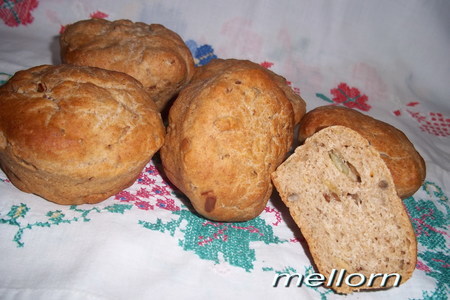 Порционный ржано-пшеничный  хлеб: шаг 5