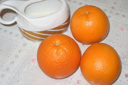 Апельсиновые цукаты: шаг 1