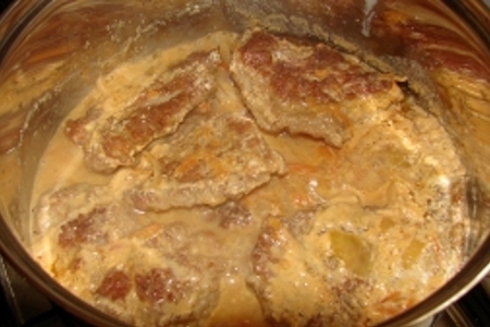 Мясные оладьи с соусом: шаг 4