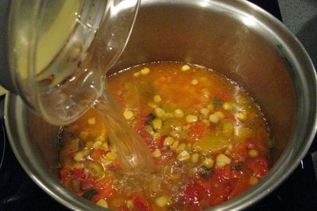 Суп из тыквы с кукурузой .: шаг 6