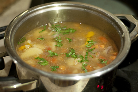 Суп из чечевицы с бараньими ребрышками: шаг 5