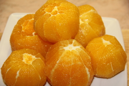Пирожное "апельсиновые розы": шаг 5