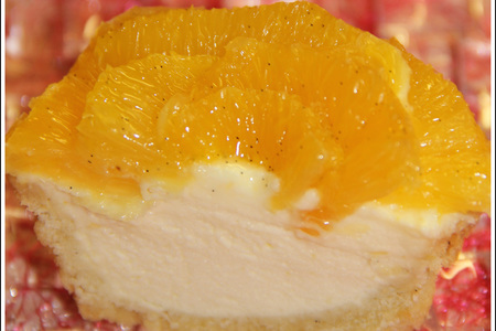 Пирожное "апельсиновые розы": шаг 9