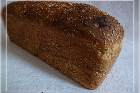 Ситный  хлеб с кунжутом... печём все!: шаг 11