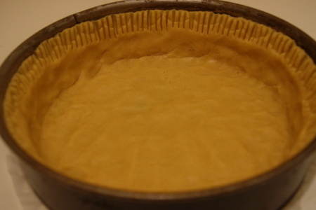Яблочный пирог от шулы или как легко сделать для него основу(корзинку): шаг 3