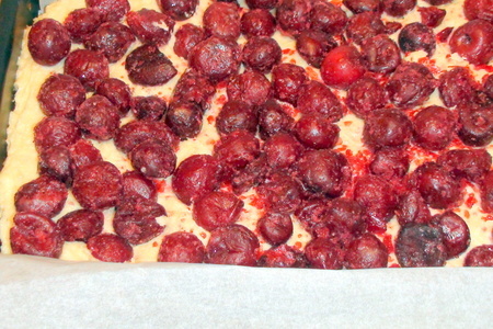 Марципаново-миндальный пирог с фруктами.. вовсе не масло масленое :) для милы.: шаг 7