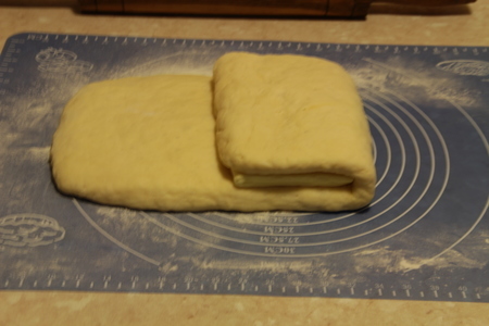 Слоеное тесто для бриошей и плюшки из него (дуэль): шаг 7