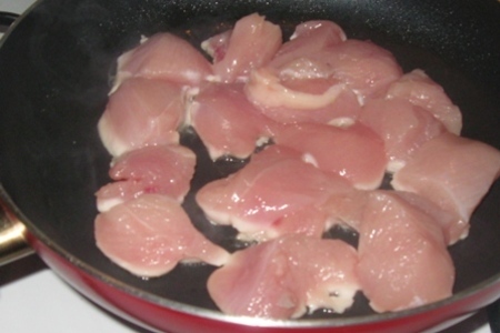 Курица в остром соусе с итальянскими клецками: шаг 2