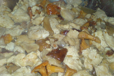 Куриная грудка с грибами и овощами под крышкой из слоёного теста (подсмотрела у джейми оливера): шаг 2