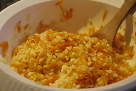 Фаршированный морковью и рисом перец: шаг 2