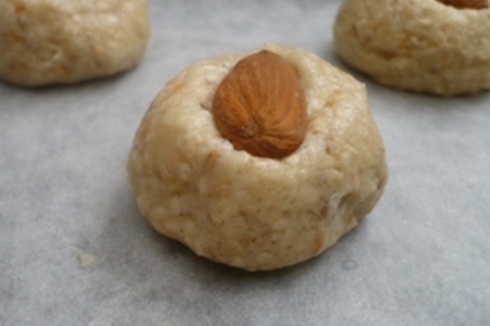 Печенье с кунжутом и орехами: шаг 1