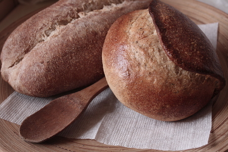 Хлеб деревенский  pain de сampagne: шаг 1