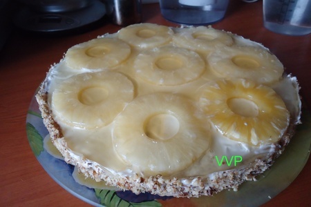 Торт ананас: шаг 6