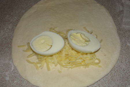 Гурийские пирожки с яйцом с фото: шаг 3