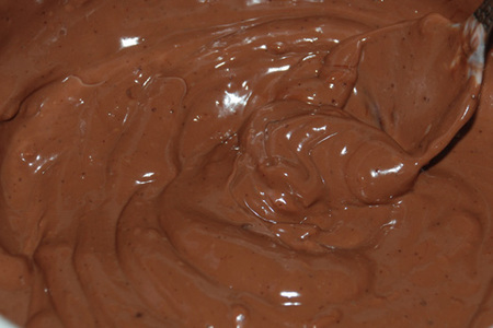 Шоколадный йогурт: шаг 1