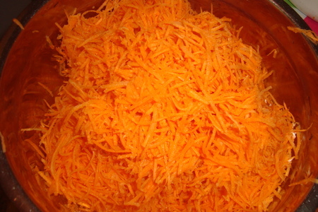 Морковный торт  " оранжевое чудо": шаг 1