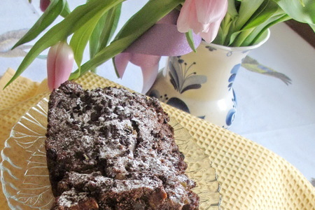 Шоколадно-миндальный кекс с имбирем: шаг 7