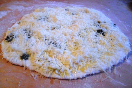 Булочки с сыром и базиликом и чесноком: шаг 6