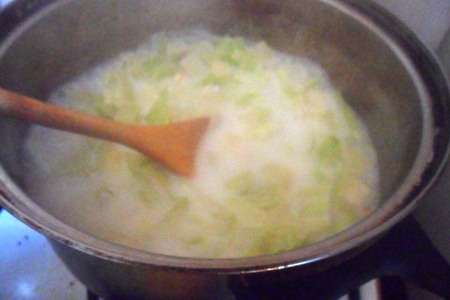 Сырно - овощной суп-пюре: шаг 4