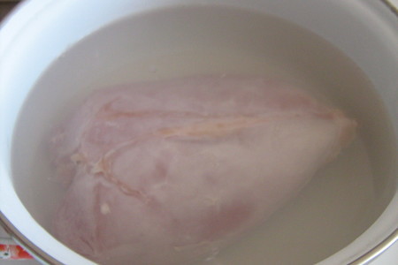 Суп - пюре из курицы и  миндаля: шаг 2