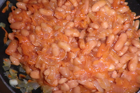 Голубцы с фасолью в томатном соусе: шаг 1