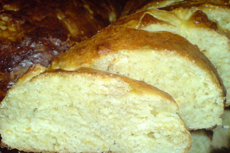 Сдобный и сладкий мятно-апельсиновый хлеб (по  ришару бертине): шаг 8