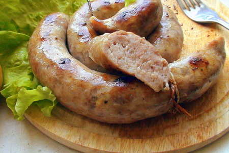 Колбаса домашняя, свиная, на манер «украинской», в день рождения ирины nira60.: шаг 10