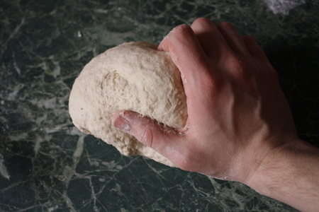 Пшенично-гречневый хлеб с сыром: шаг 2