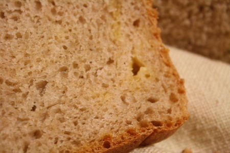 Пшенично-гречневый хлеб с сыром: шаг 8