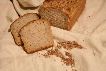 Пшенично-гречневый хлеб с сыром: шаг 10